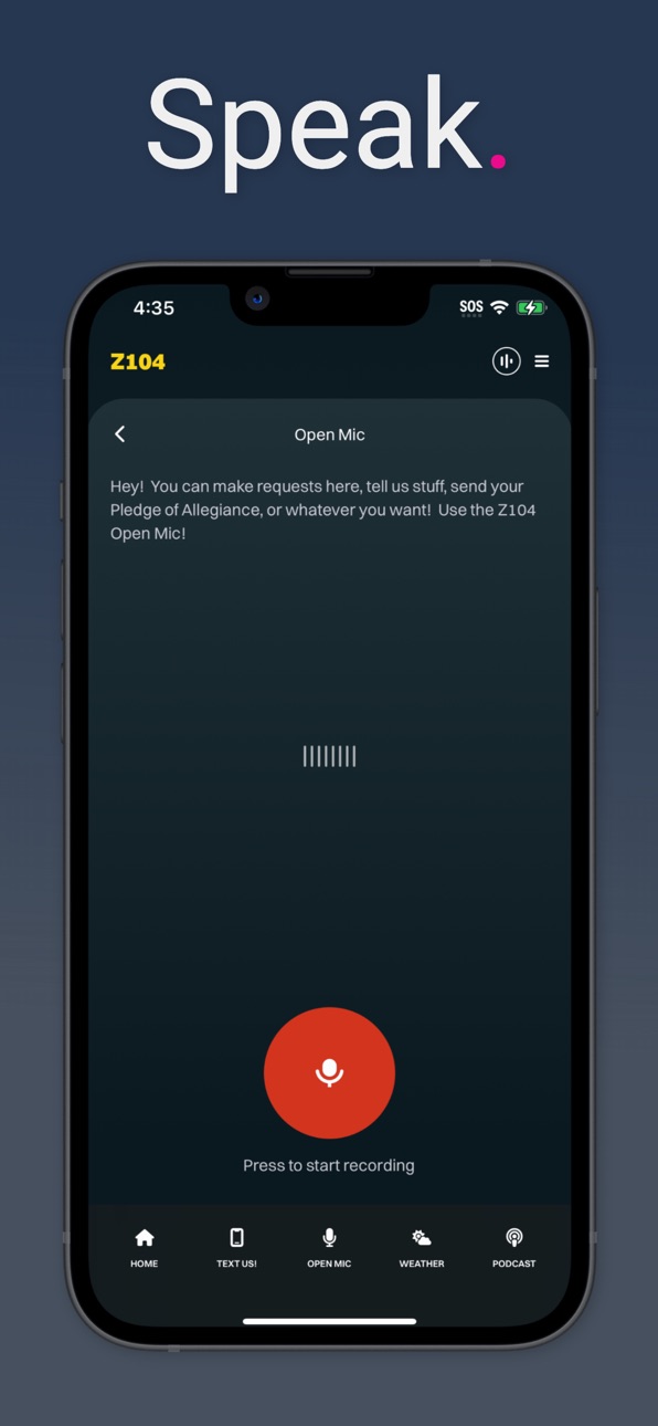 iPhone screenshot
