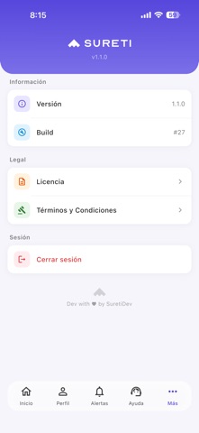 Sureti iPhone screenshot