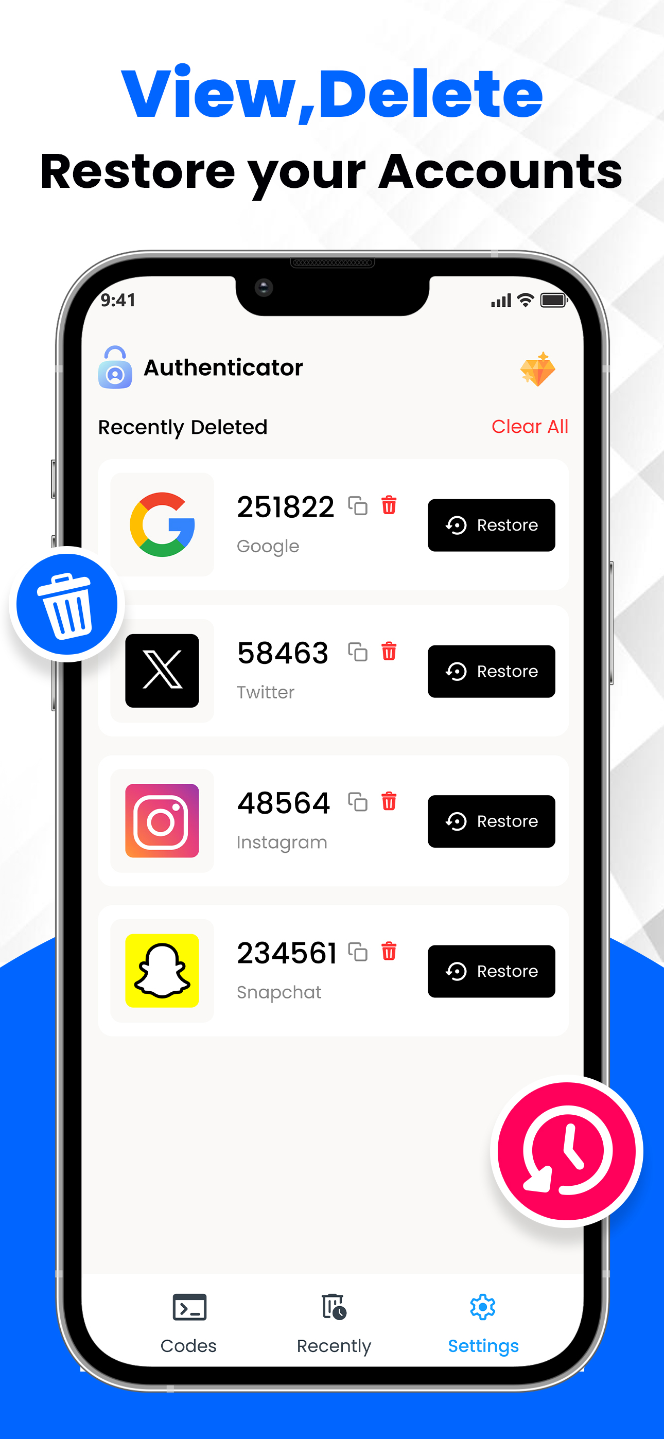 Authenticator App: OTP and 2FA screenshot 5