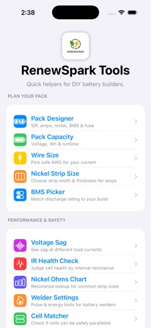 RenewSpark Tools screenshot