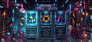 Neon Logic: Nonogram Roguelike screenshot 4