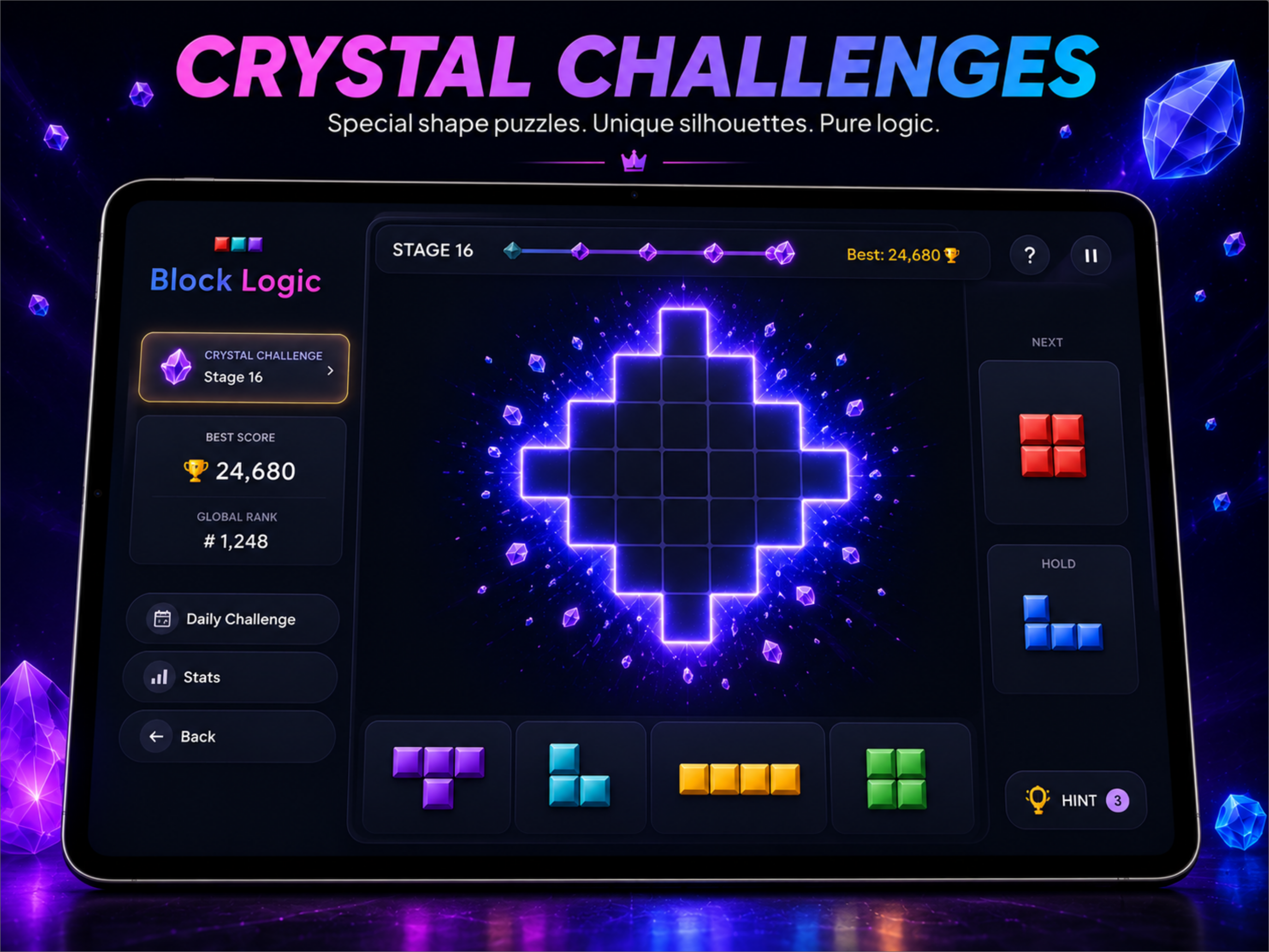 Block Logic Puzzle Rotate Game screenshot 10