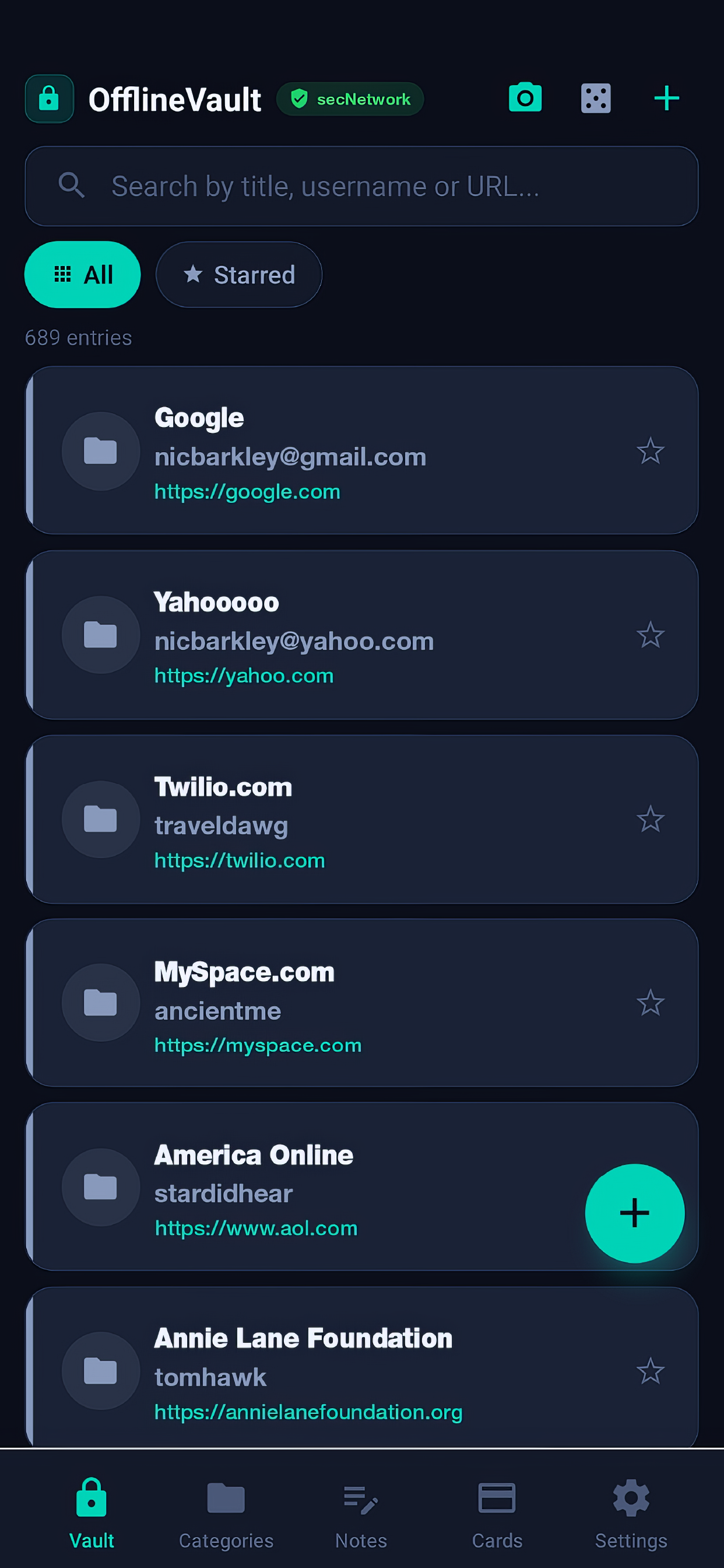 OfflineVault Password Manager screenshot 6