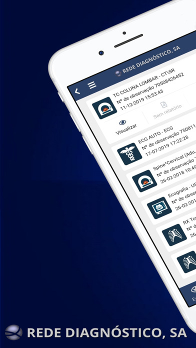 Screenshot #1 pour Rede diagnóstico clínicas