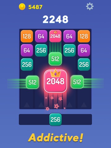 Merge Blocks - Fresh Twist iPad screenshot