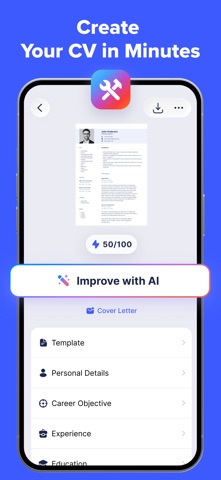 App screenshot