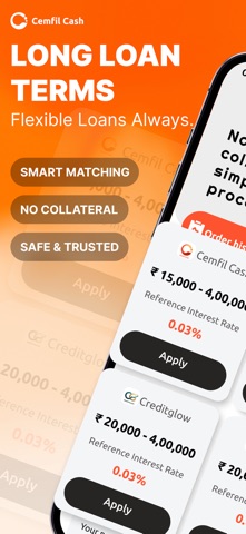 Cemfil Cash iPhone screenshot 1