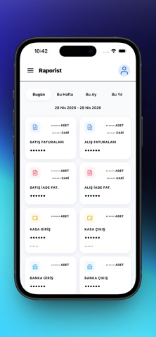 Raporist screenshot