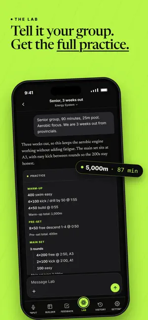 SwimIQ: AI Swim Coach screenshot 1