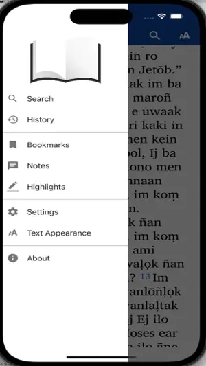 Bible in Majel screenshot 4