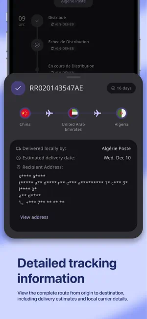 Track it: Packages & Deals screenshot 2