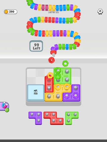 Nuts and Blocks iPad screenshot