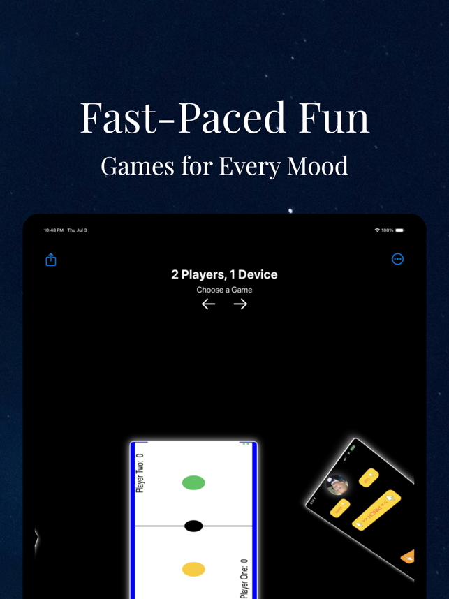 ‎2 Players 1 Device: Tabletop Screenshot