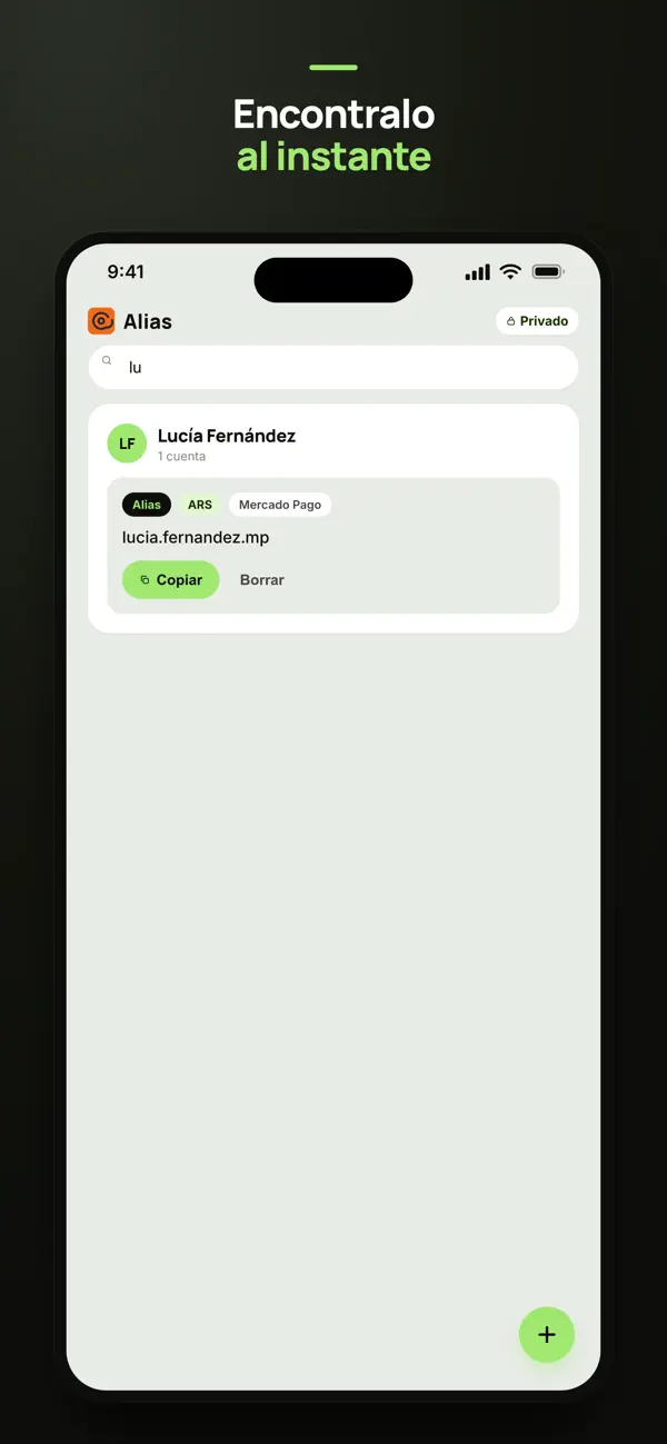 Screenshot #3 pour Alias