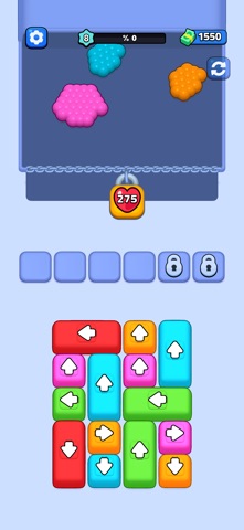 Cube Blast Away iPhone screenshot