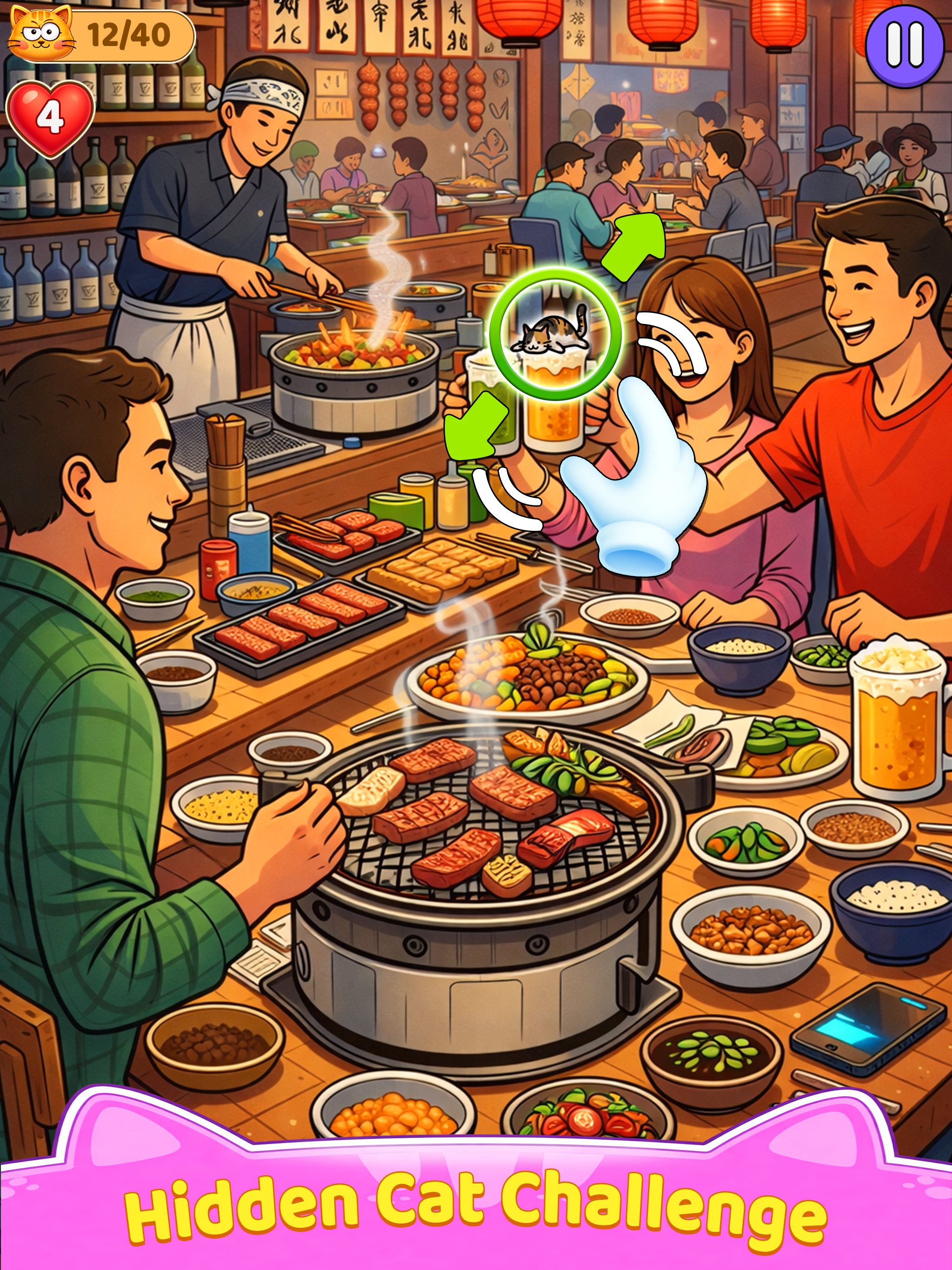 Spot & Find Hidden Cat Game screenshot 8