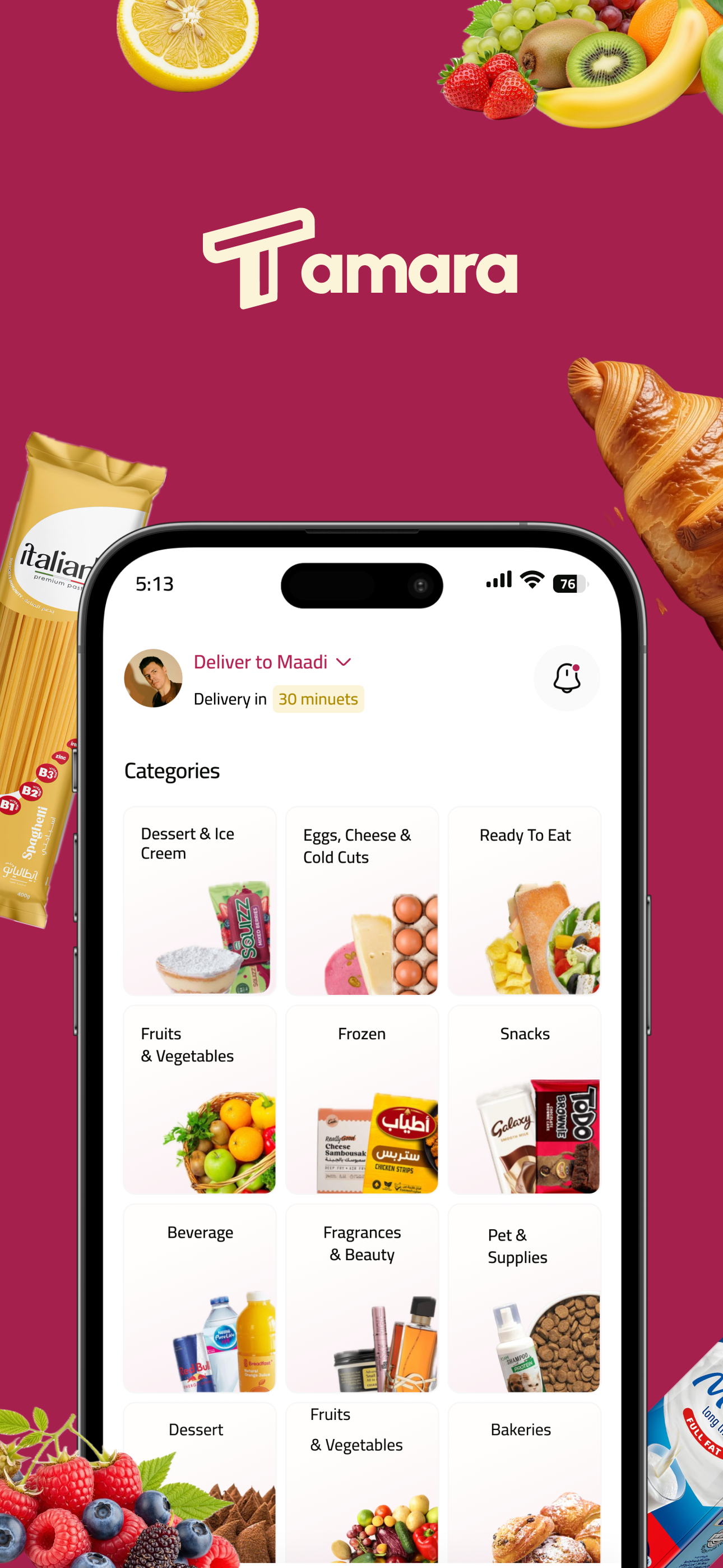 Tamara: Easy ordering