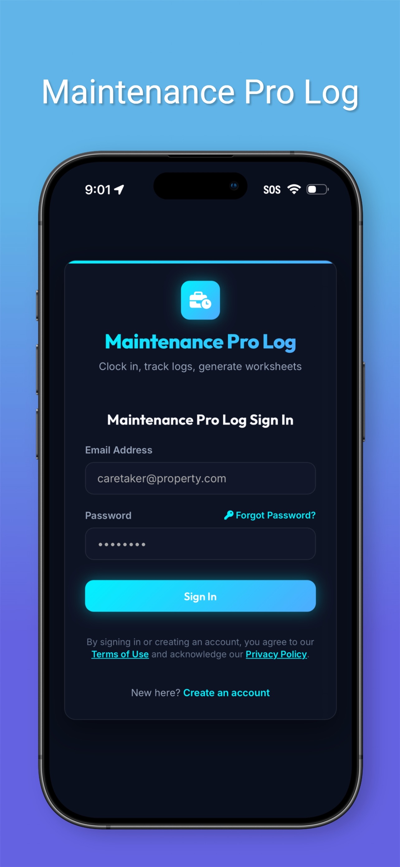 Screenshot 3 of Maintenance Pro Log