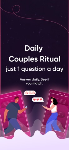 Vibly: Couples Quiz & Tracker iPhone screenshot
