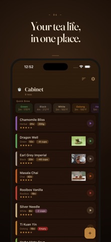 TeaCabinet - Tea Steep & Log Screenshot 3 of 6