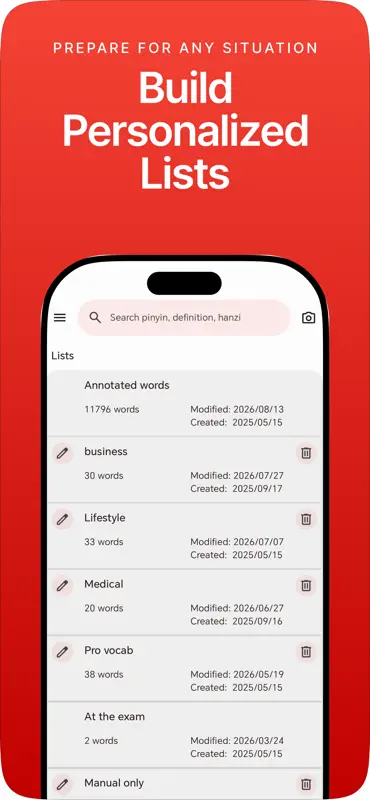 Mandarin Assistant HSK Widget screenshot 5 of 8