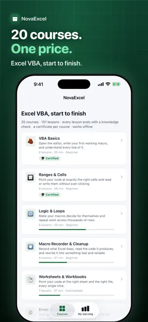 NovaExcel screenshot 1