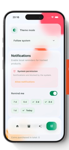 Biteva iPhone screenshot
