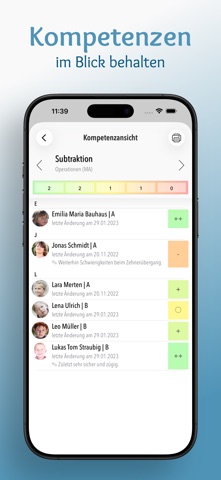 Meine Klassenmappe v6 App Store preview screenshot 4