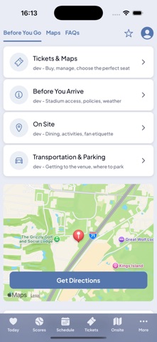 Cincinnati Open iPhone screenshot 9
