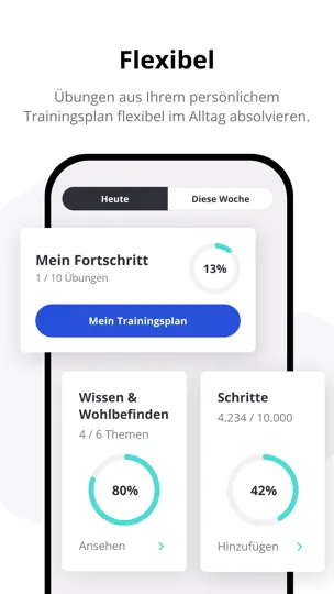 Screenshot von Caspar Health auf dem iPhone 1