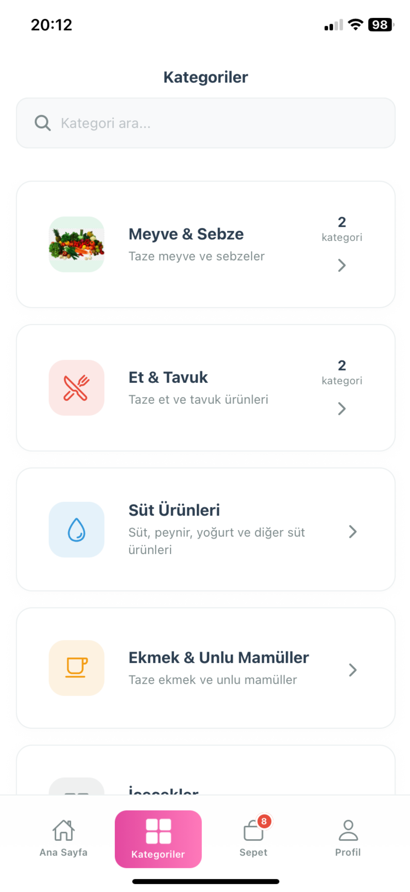 Geldim Geldim - Sanal Market screenshot 3
