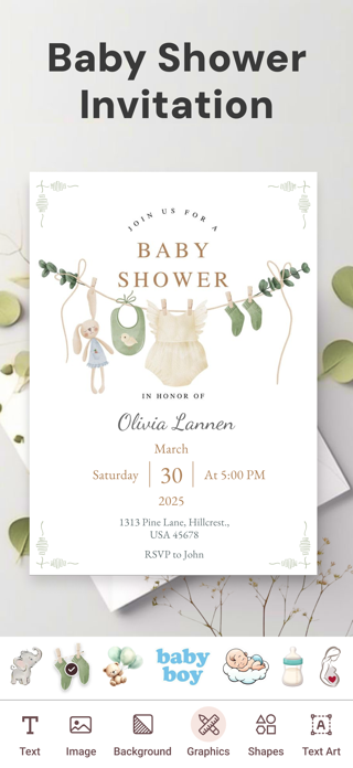 Invitation Maker, RSVP Tracker Screenshot 3 of 7