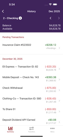App screenshot