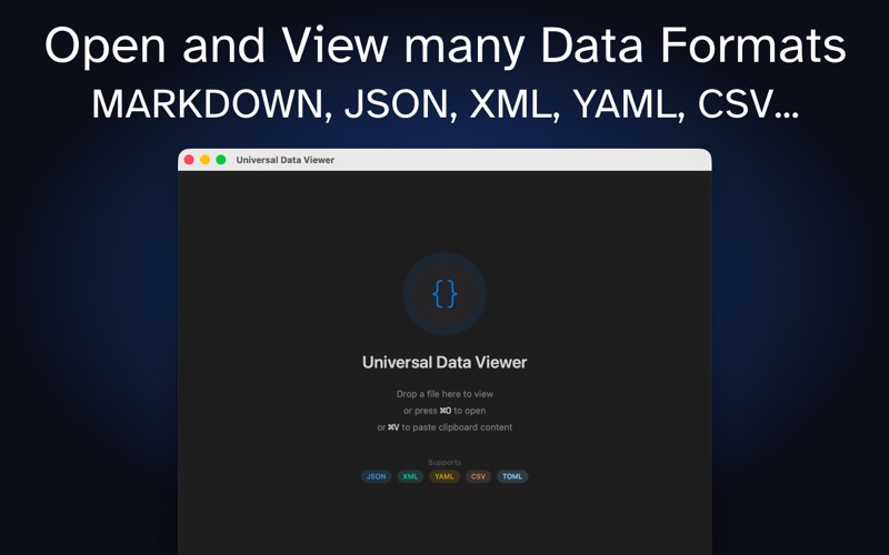 Universal Data Viewer: UDV screenshot
