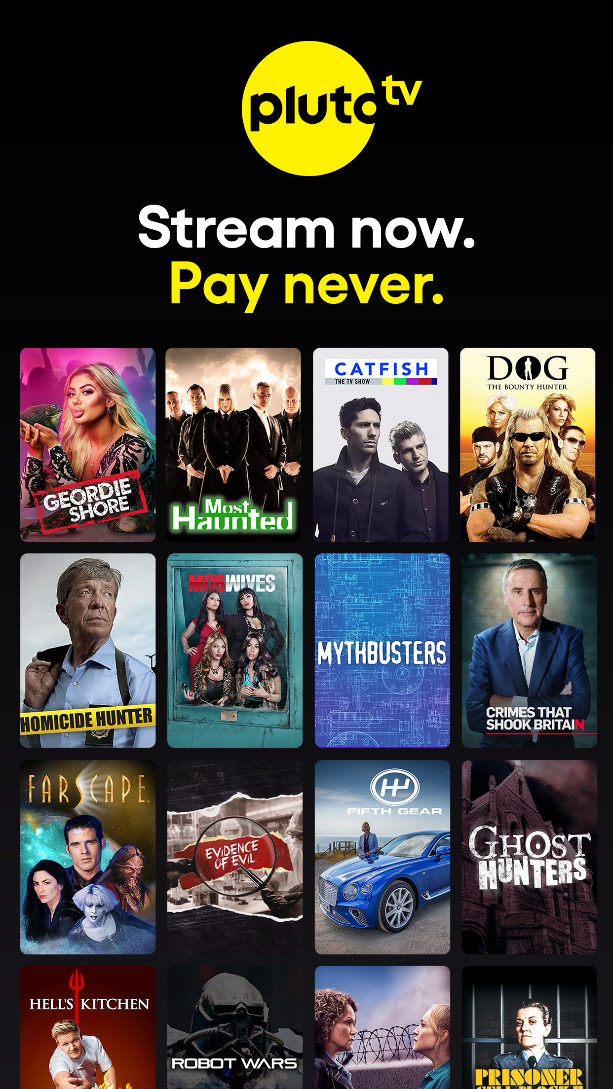 Pluto TV: Stream Movies/Shows screenshot 1