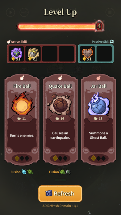 Bounce Defense : Brick Breaker iOS Mod IPA screenshot 5 - iOS game interface