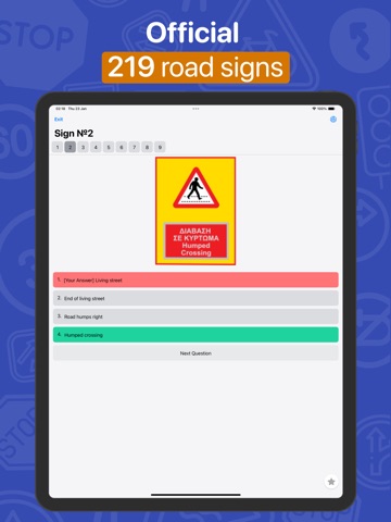 Driving.Cy - Cyprus Road Signs iPad screenshot