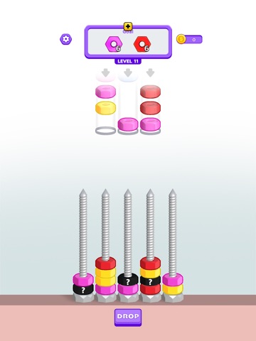 Swap Match: Nuts & Bolts iPad screenshot