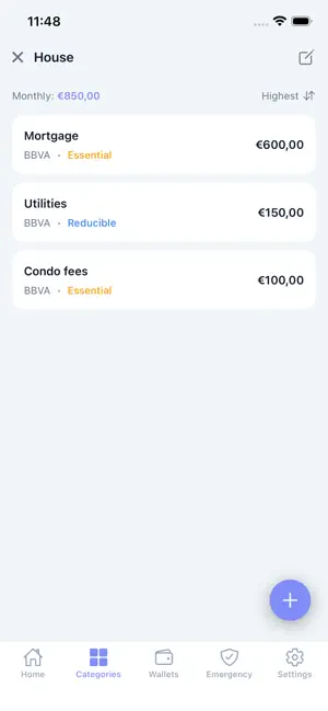 Fixo - Fixed Expenses Tracker screenshot 4
