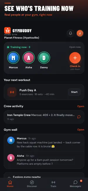 GymBuddy: Gym Partner Finder screenshot 2