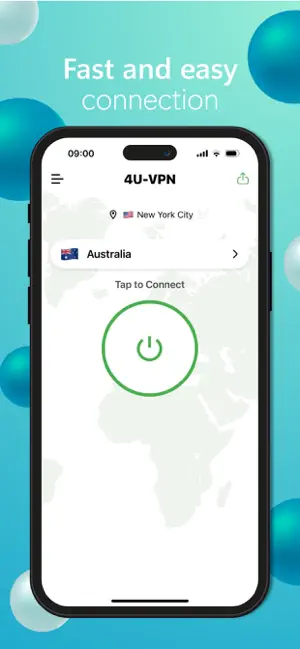 4U VPN - Fast Private Proxy screenshot 1