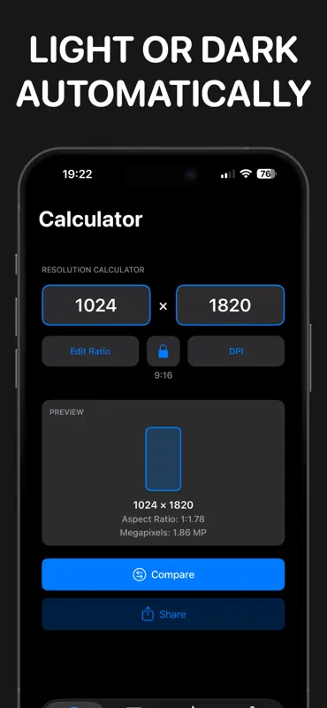 Screen Specs: tamanhos e DPI screenshot 5 of 5