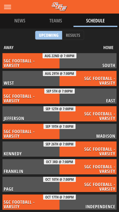 South Gibson County Hornets Screenshot