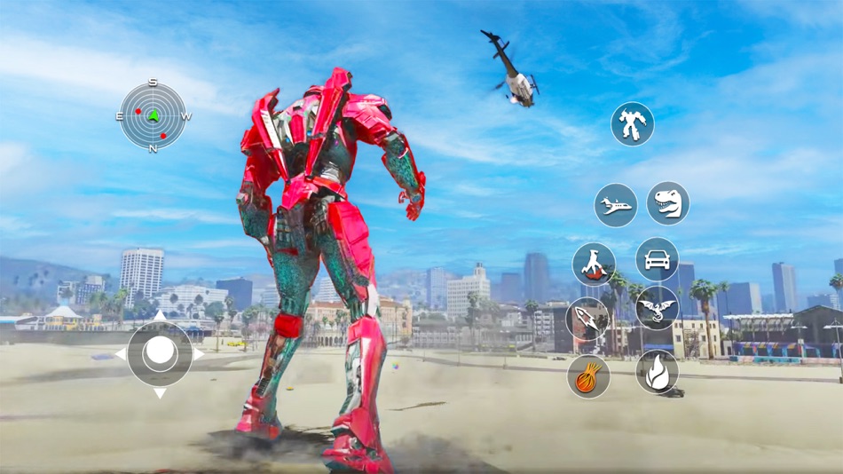 #4. Real Robot Car Transform Game (iOS) Podle: Bushra Malik
