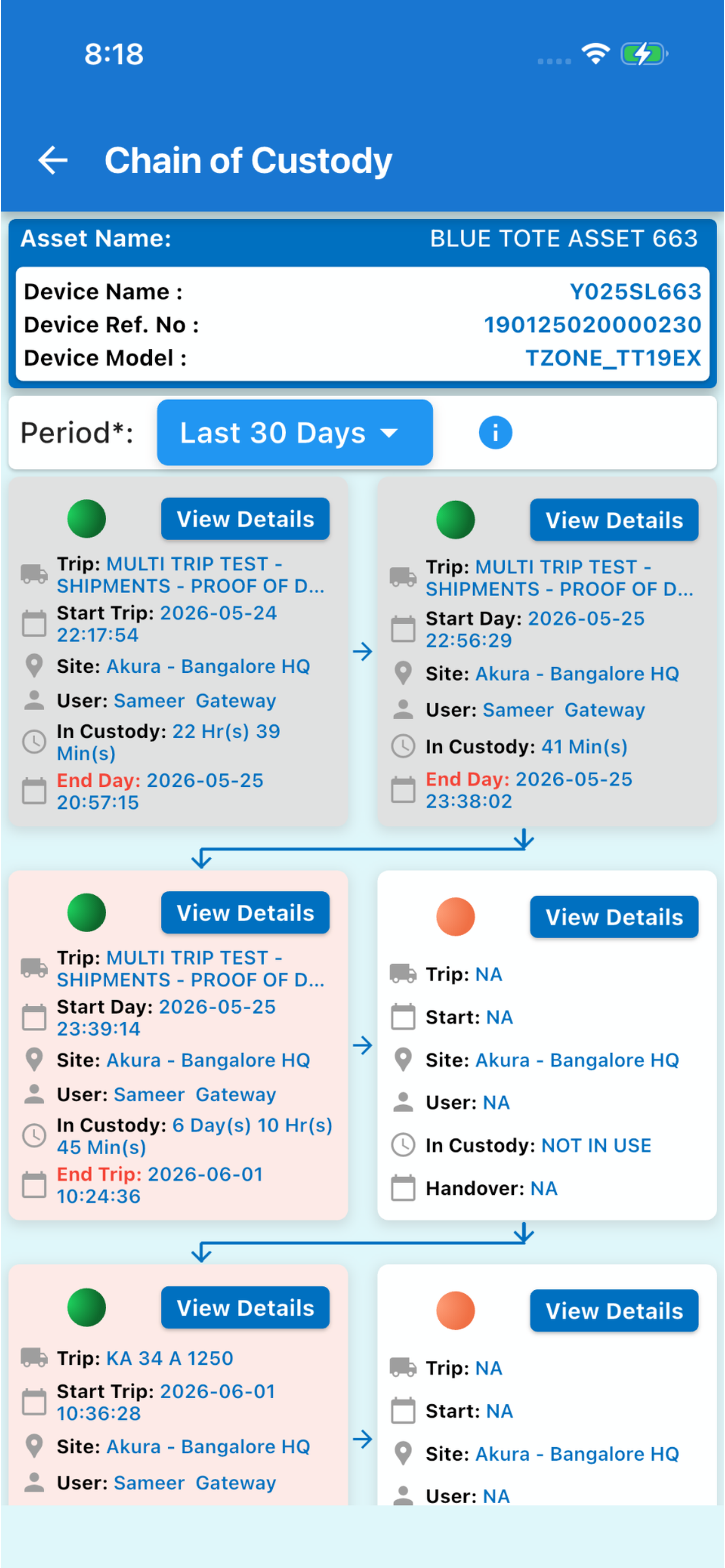 Akurasense Monitor