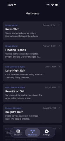 Multiverse Journal Screenshot 6 of 6