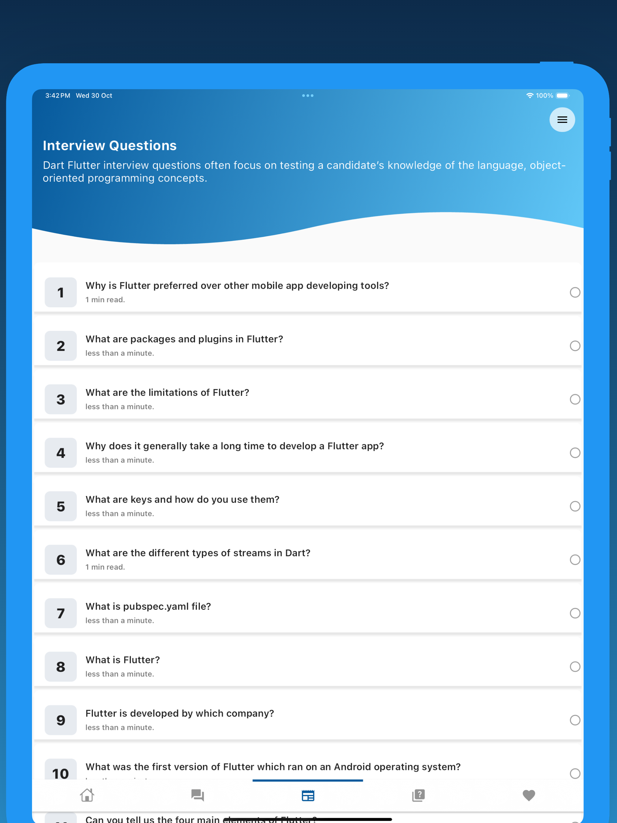 Learn Dart - Learn Flutter