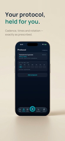 TRT Vault Testosterone Tracker Screenshot 7 of 8