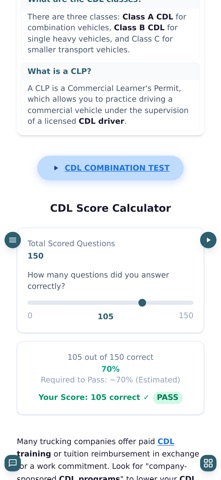 CDL Practice Test Online screenshot