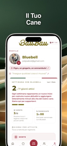 Bau Bau: Dog Health & Tracker iPhone screenshot